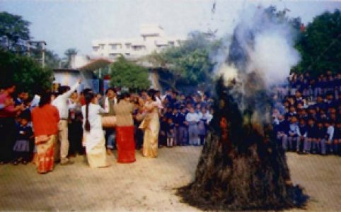 Bhugali Bihu in AJB