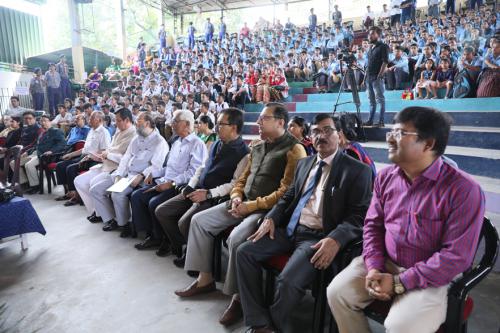 150th Birth Anniversary of the Father of the Nation Celebrated on the premises of Assam Jatiya Bidyalay