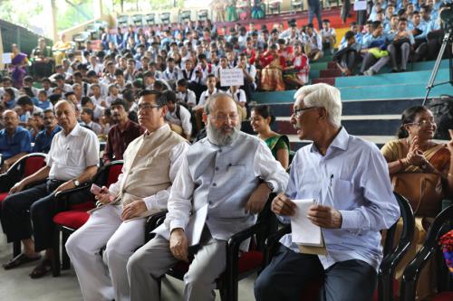 150th Birth Anniversary of the Father of the Nation Celebrated on the premises of Assam Jatiya Bidyalay